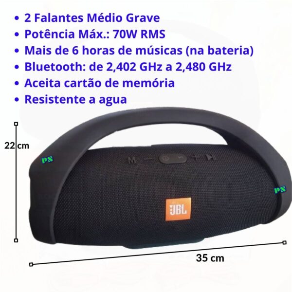 Caixa de Som Boombox 2 Gigante 35 cm - Image 3